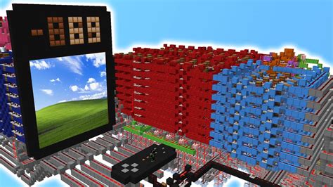 I Made A Working Computer With Just Redstone Youtube