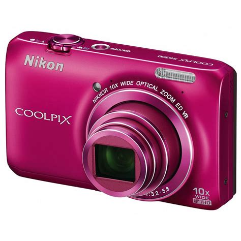 Nikon COOLPIX S6300 Pink Style Digitalni kompaktni fotoaparat