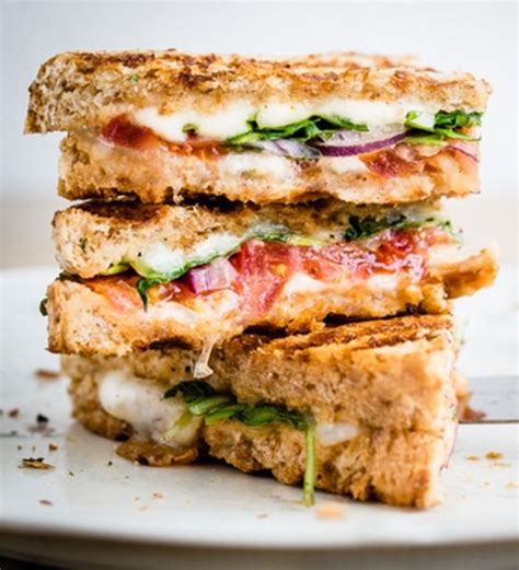 Panini Integral Con Vegetales