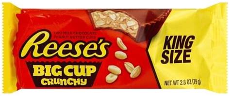 Reese's Big Cup Crunchy, King Size Peanut Butter Cups - 2 ea, Nutrition Information | Innit