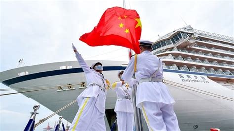 China Christens its First Luxury Cruise Ship