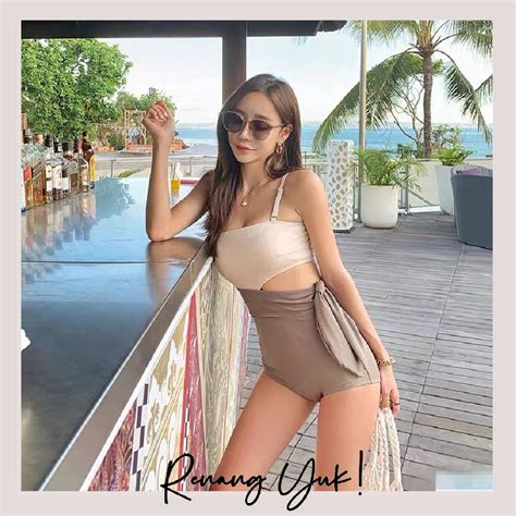 Jual Renangyuk Ry Set Bikini Baju Renang Wanita Swimsuit Model One