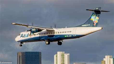 Azul Airlines Atr Pr Aqt On Final Rwy Sbrf Recife Flickr