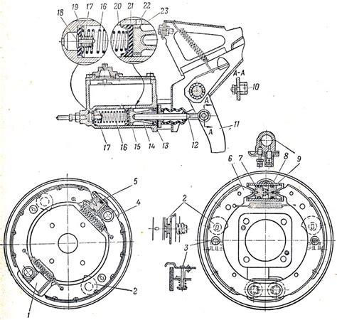 Тормозная система [1963 Вокрачко Ю.Г. - Учебник военного водителя ...