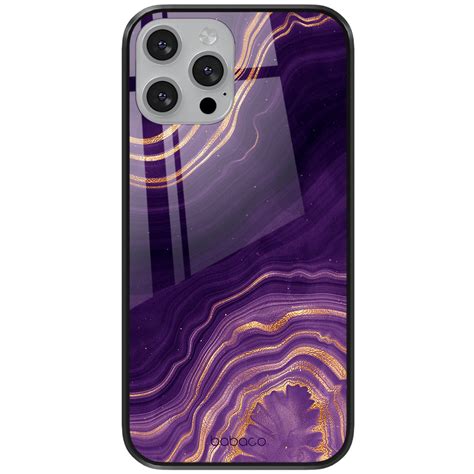 Etui Szklane Do Apple IPHONE 12 PRO MAX Babaco Marble 007 Oryginalne I