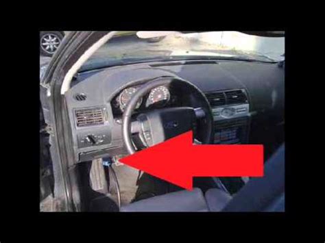 Ford Mondeo Mk3 Diagnostic OBD2 Port Location Video YouTube