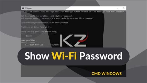 Tips Dan Trick Cara Mengetahui Password Wi Fi Dengan CMD Command