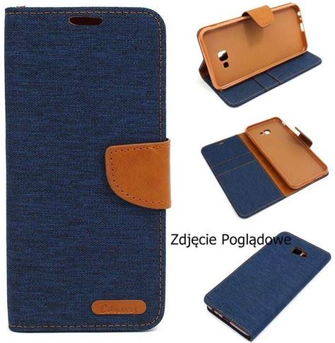 Etui Fancy Diary Canvas Do Telefonu Samsung Galaxy Note N Jeans