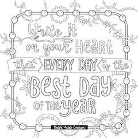 3 Motivational Printable Coloring Pages Zentangle Coloring Etsy