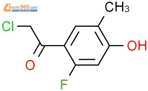 850142 68 6 ETHANONE 2 CHLORO 1 2 FLUORO 4 HYDROXY 5 METHYLPHENYL