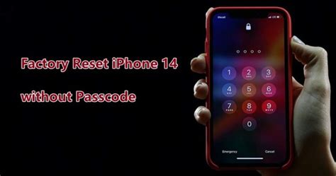 4 Ways To Factory Reset Iphone 14 Without A Passcode