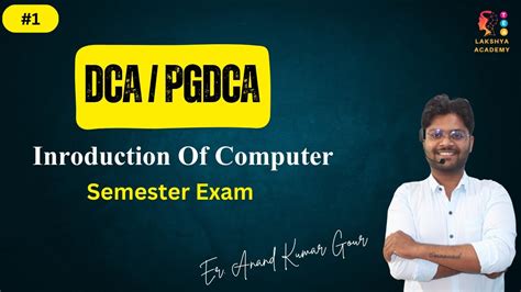 Introduction Of Internet DCA PGDCA SEMESTER EXAM MCU Er Anand