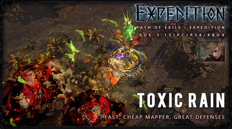 Expedition Poe Ranger Toxic Rain Raider Starter Build