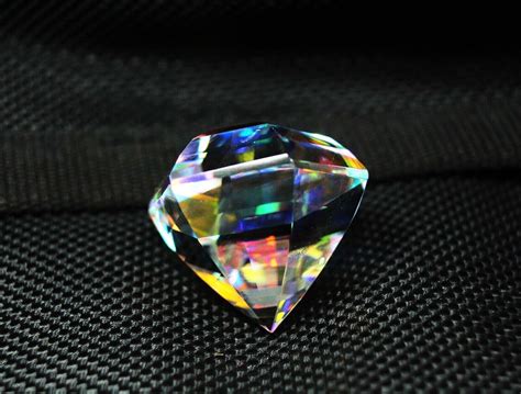 Ct Rainbow Color Hexagon Cut Natural Mystic Topaz Certified