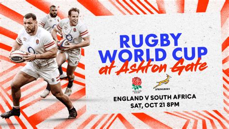 England Vs South Africa 2023 Rugby World Cup Ashton Gate