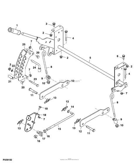 Parts List For John Deere Z335e Mower