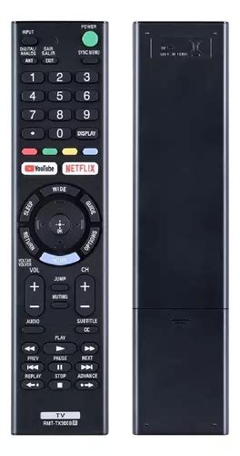 Control Remoto Compatiblecon Sony Rmt Tx300b Netflix Youtube Cuotas