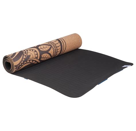 Gaiam Yoga Printed Cork Yoga Mat - 6 mm, 68x24”