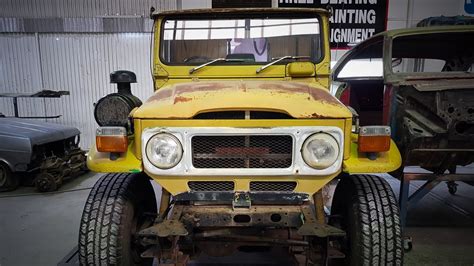 Restoration Of A Toyota Landcruiser Hj Restoration Time Lapse