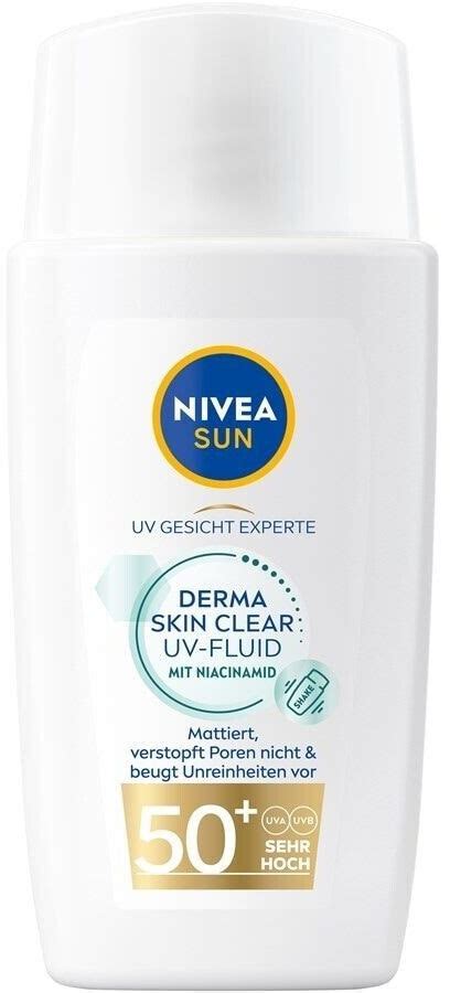 Nivea Derma Skin Clear Uv Fluid Ml Ab Preisvergleich