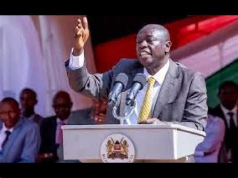 TRY OCCUPY CHURCHES YOU WILL SEE FIRE DP GACHAGUA REACTS TO GEN Z