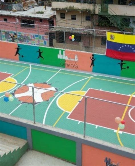 Gobierno De Caracas Realiz La Inauguraci N De Cancha Deportiva Parque