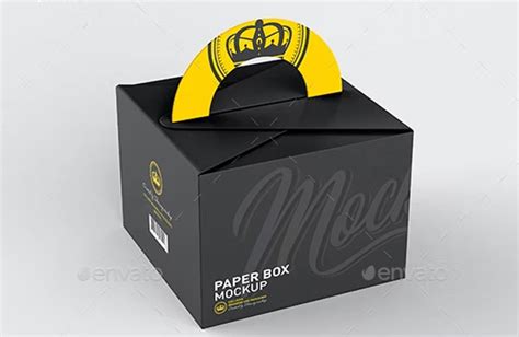 Cake Box Packaging Mockups Free And Premium Downloads