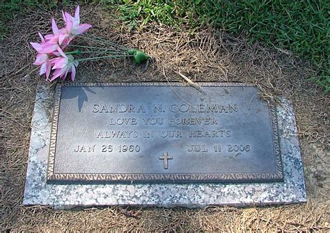 Sandra Nadine Coleman Find A Grave Memorial