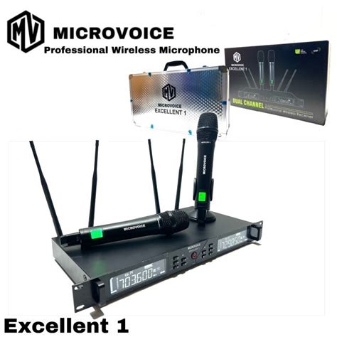 Jual Mic Wireless Microvoice Excellent Original Shopee Indonesia