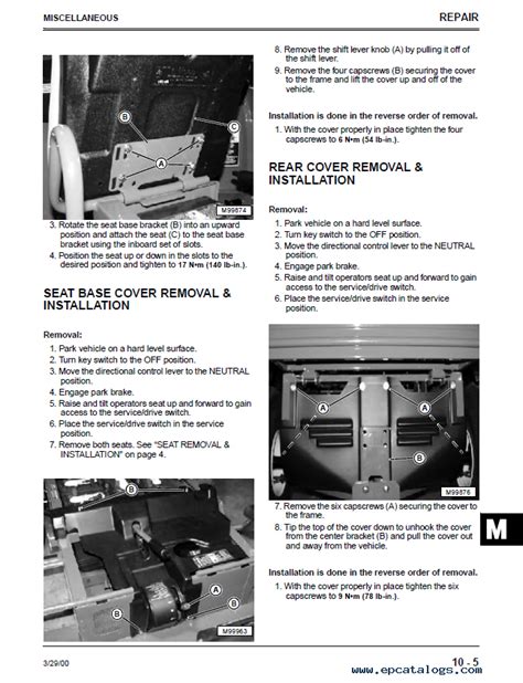 John Deere E-Gator Utility Vehicle TM1766 Technical Manual