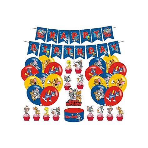 Buy Tom And Jerry Party Supplies For Birthday Party Tom And Jerry Theme