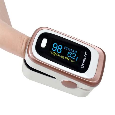 Pulse Oximeter Finger Blood Oxygen Spo2 Portable Fingertip Pulse