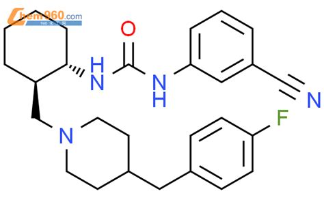 275811 91 1 Urea N 3 Cyanophenyl N 1S 2R 2 4 4 Fluorophenyl