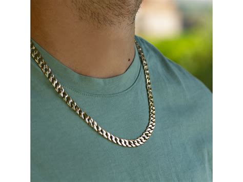 Плътен златен синджир в класическа плетка | Golden Molden