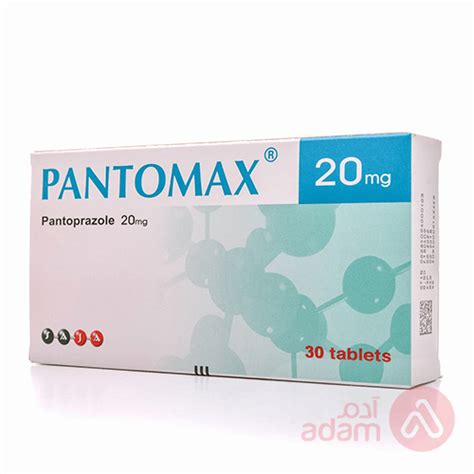 Pantomax 20Mg | 30Tab | Adam Pharmacies
