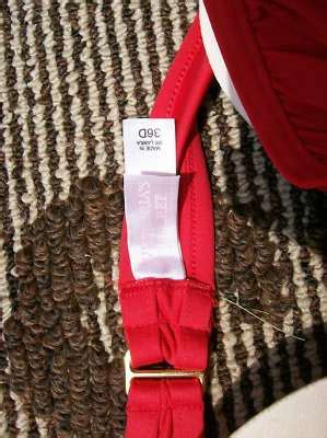 Victorias Secret Swimsuit Red D Large Euc Bikini Sexy