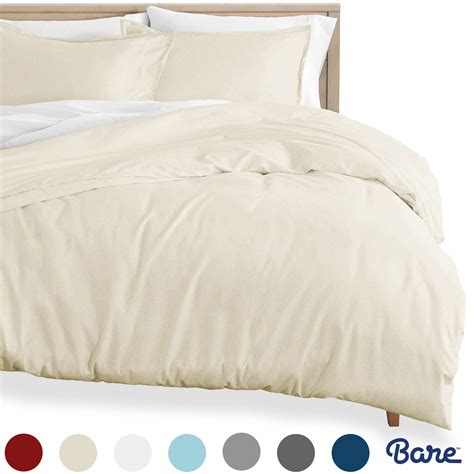 Bare Home Flannel Duvet Cover And Sham Set Twin Twin Xl 100 Cotton