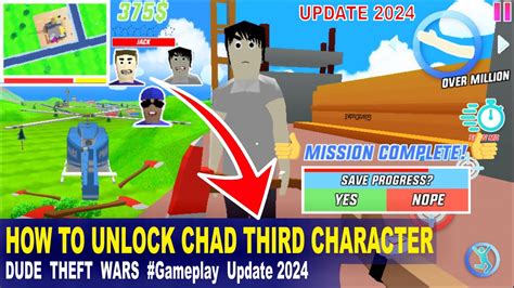 How To Unlock Chad Third Character Gameplay New Update Dude