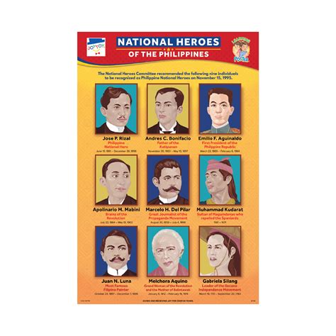 JOYTOY National Heroes Of The Philippines Poster Lazada PH