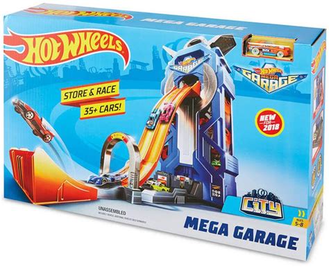 Hot Wheels Mattel Mega Garage | Mattel hot wheels, Hot wheel games, Hot wheels track