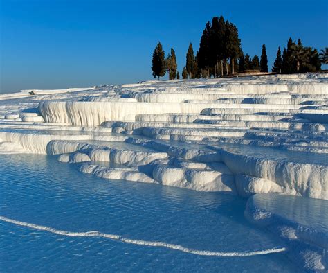 Pamukkale In English Cotton Castle Travertines