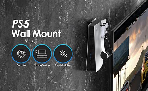 Ps Wall Mount Steel Wall Mount Bracket For Playstation Disc And