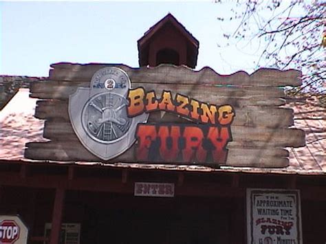 Blazing Fury Roller Coaster Photos, Dollywood