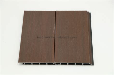 Anti Termite Co Extrusion Exterior Wood Plastic Composite Wall Covering