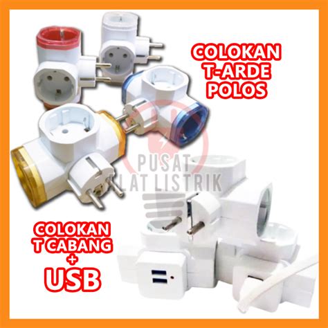 Jual STEKER T ARDE TOFUDA COLOKAN CABANG 3 TIGA STEKER T COLOKAN