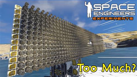 Space Engineers Experiments Too Much Turrets Youtube