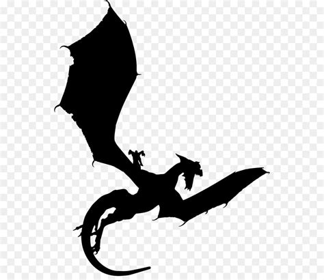 Dragon Silhouette Clip art - ferocious clipart png download - 1968*2105 ...