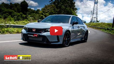 Essai Vidéo Honda Civic Type R La Nerveuse Berline Pour Aller Sur