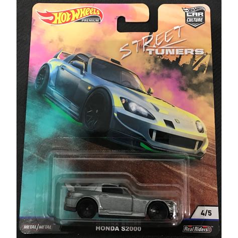 風火輪 hot wheels 汽車文化 street tuners 本田 喜美 honda s 精裝 膠胎 蝦皮購物
