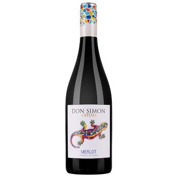 Вино Don Simon Merlot красное сухое 12,5% 0,75л - заказать лучшие с NOVUS